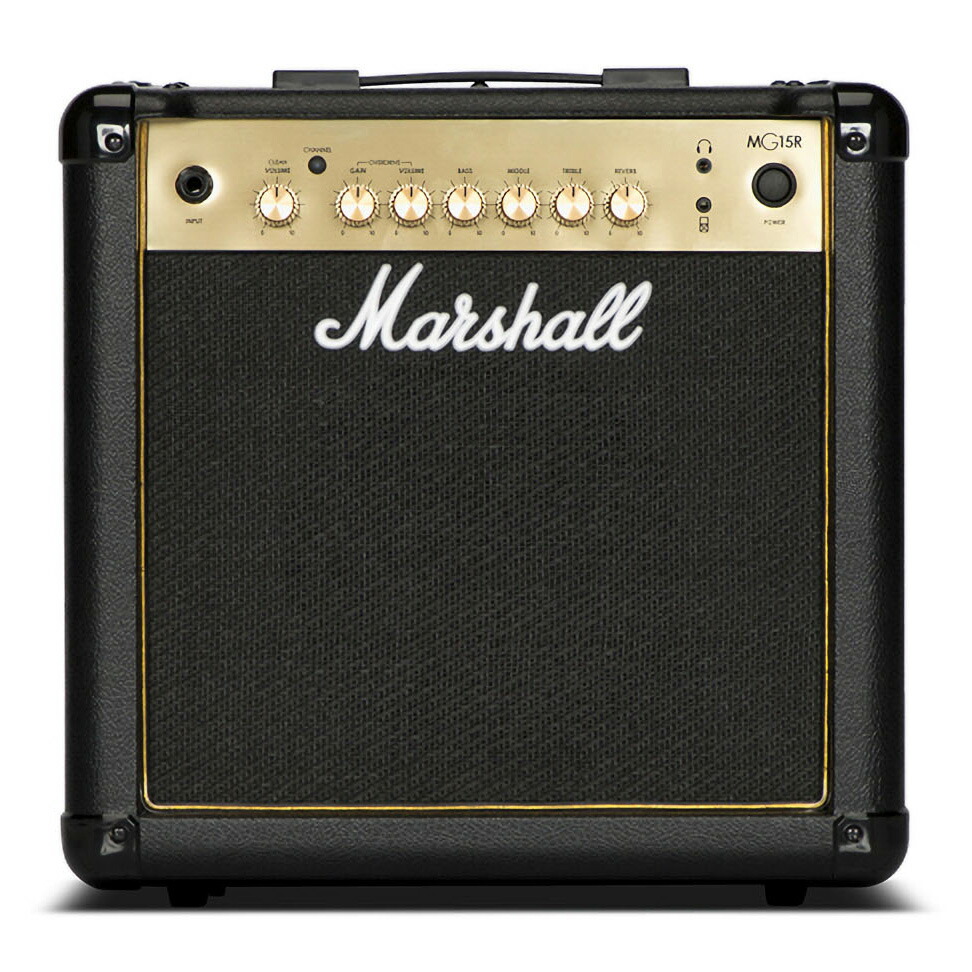 Bacchus ミニエレキ Gs Mini＆Marshall アンプ MG10 Bacchus GS-Mini CAR エレキギター 初心者14点セット 【ヤマハ