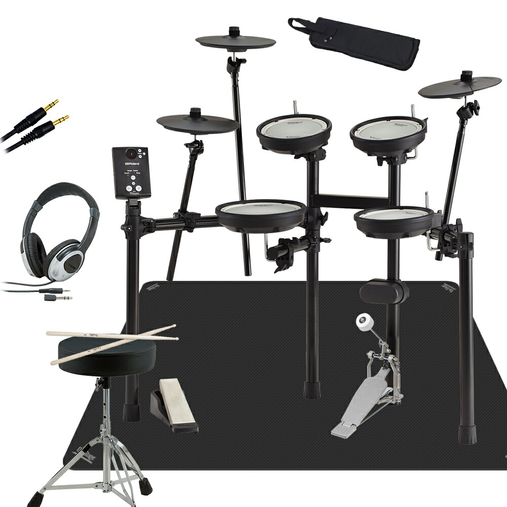 Roland 電子ドラム 自宅練習8点セット Td 1dmk ドラム Roland 電子ドラムセット Td 1シリーズ ローランド 島村楽器 Roland 電子ドラム 自宅練習8点セット Td 1dmk ドラム Roland 電子ドラムセット Td 1シリーズ ローランド 島村楽器