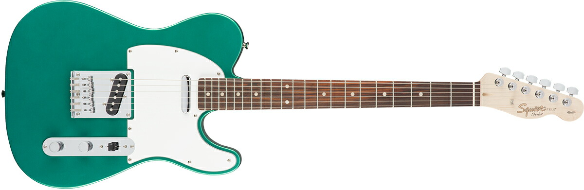 Squier by Fender Affinity Series Telecaster Laurel Fingerboard Race Green  エレキギター 初心者14点セット 【ミニアンプ付き】 テレキャスター 【スクワイヤー / スクワイア】【オンラインストア限定】