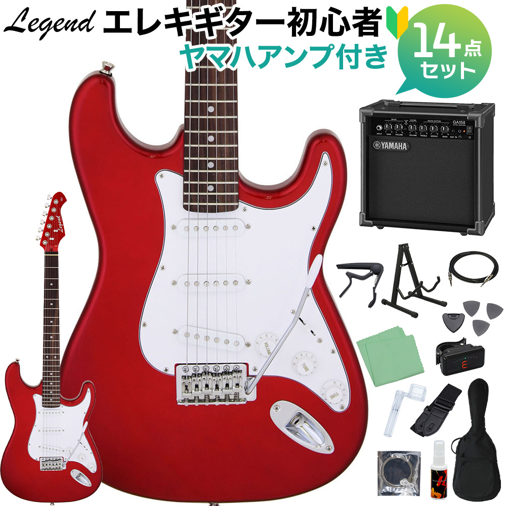 楽天市場】LEGEND LST-Z BBS エレキギター 初心者14点セット 【ヤマハ 