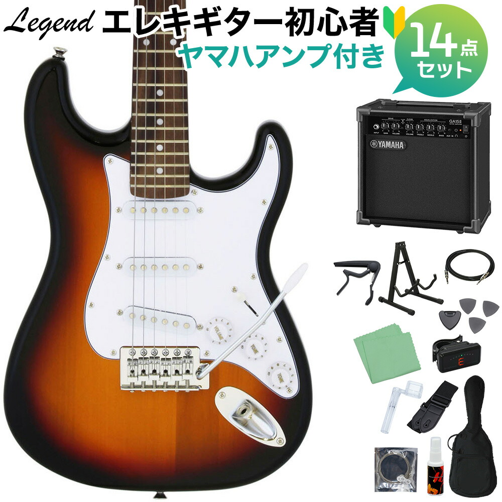Amazon | Legend エレキギター LST-Z BK ブラック ストラト