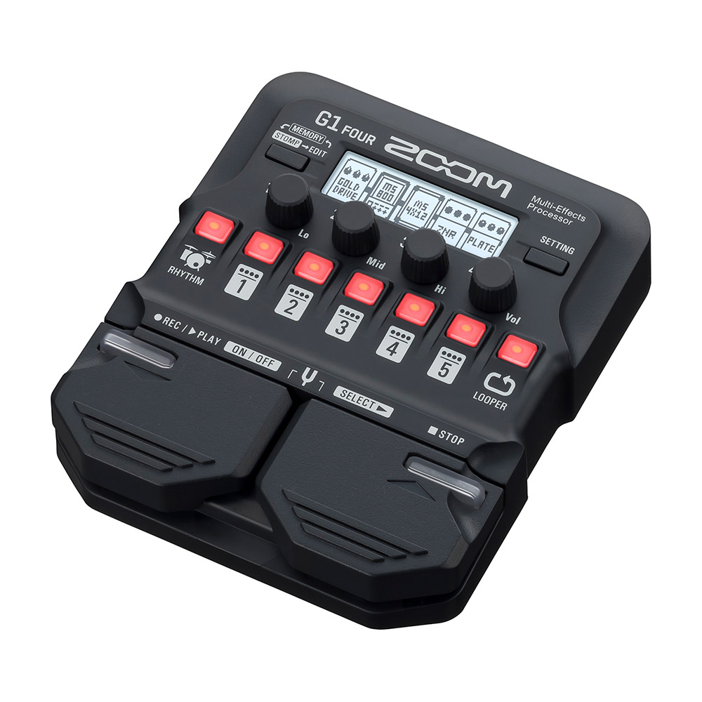 ストア Zoom G1 Four Multi Effects Processor 純正アダプターセット Www Luangtanoi Or Th