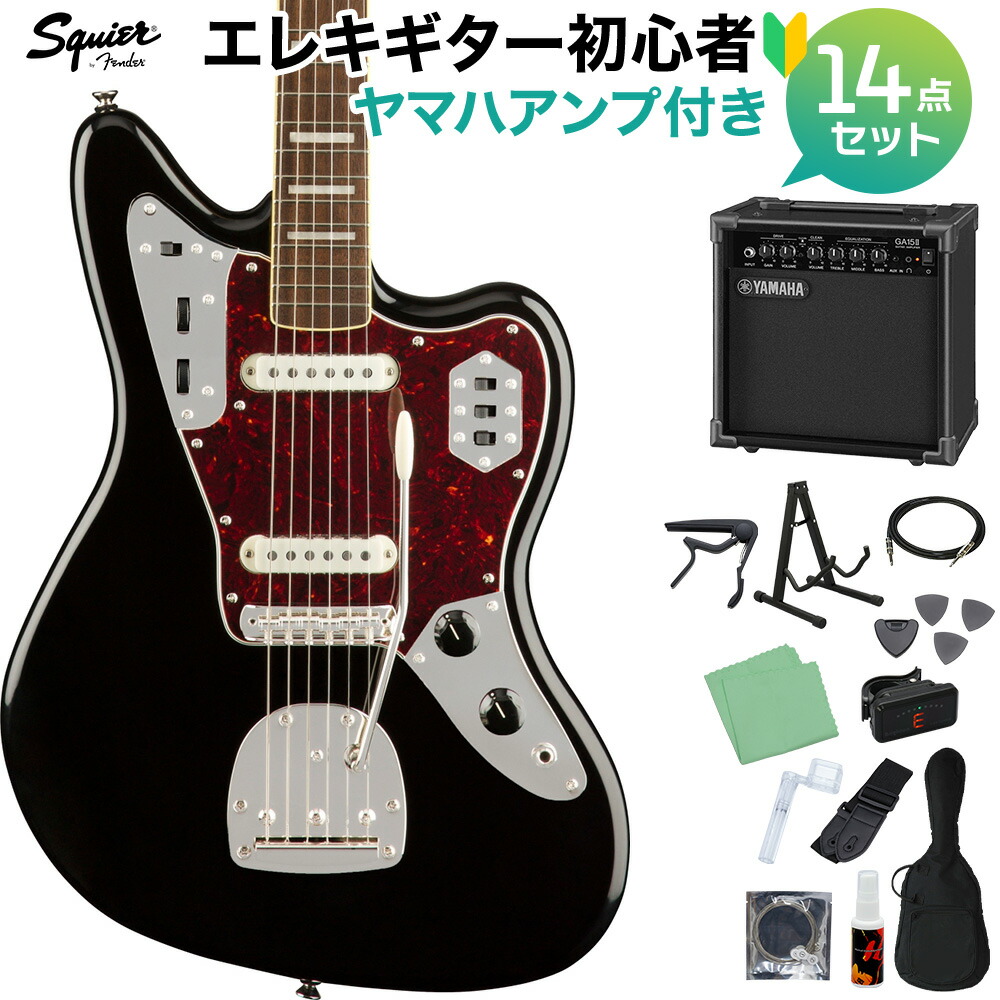 Squier エレキギター Squier by Fender Affinity Series Jaguar 3-Color Sunburst エレキ
