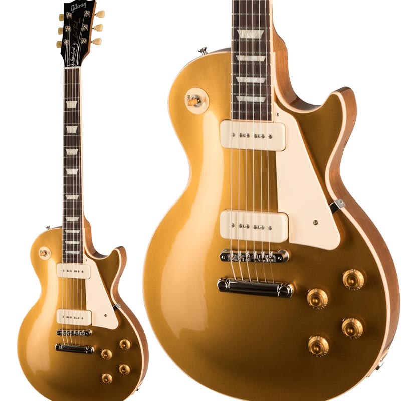 贈る結婚祝い エレキギター Gold P90 50s Standard Paul Les Gibson Top ギブソン レスポールスタンダード Www Wbnt Com