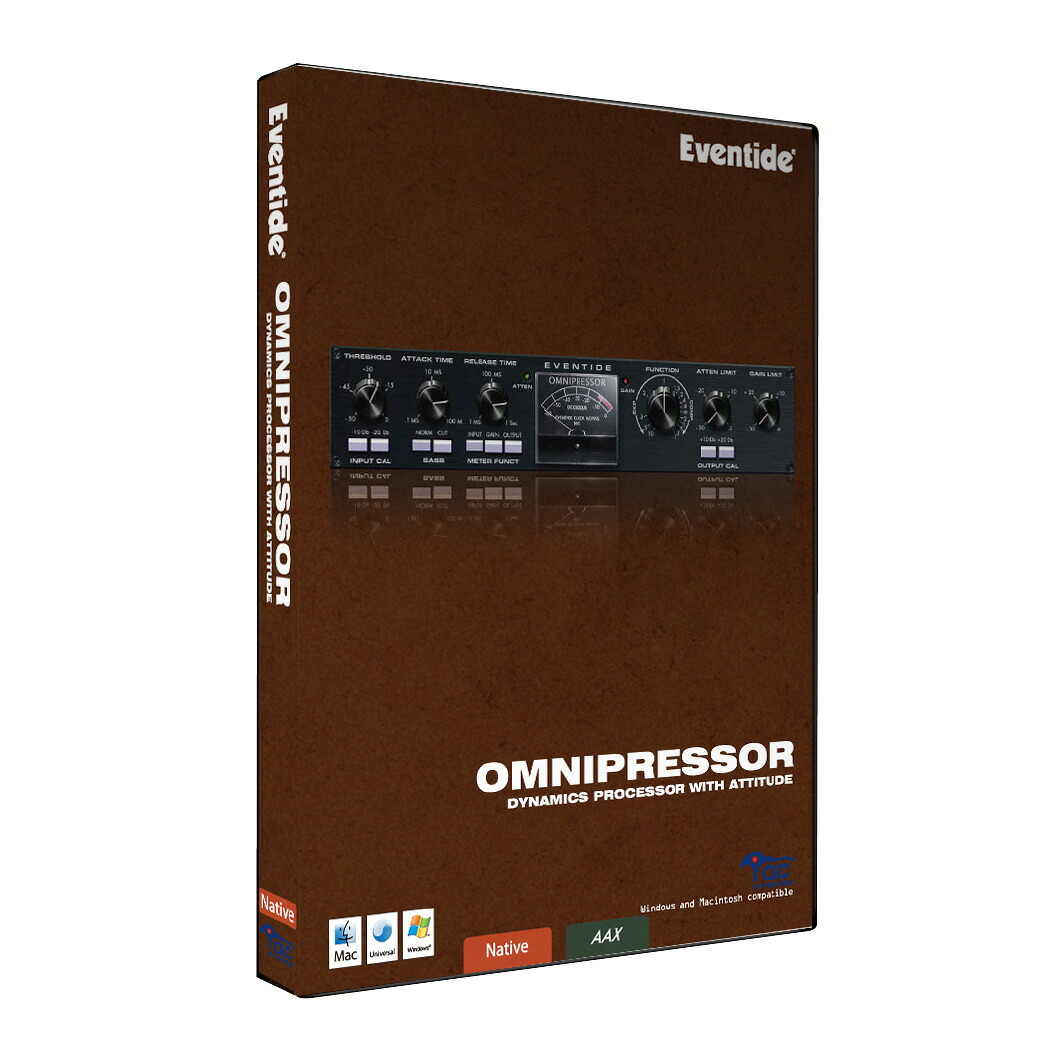 【マラソン期間中 エントリーでさらP5倍】Eventide Omnipressor イーブンタイド [メール納品 代引き不可]｜島村楽器