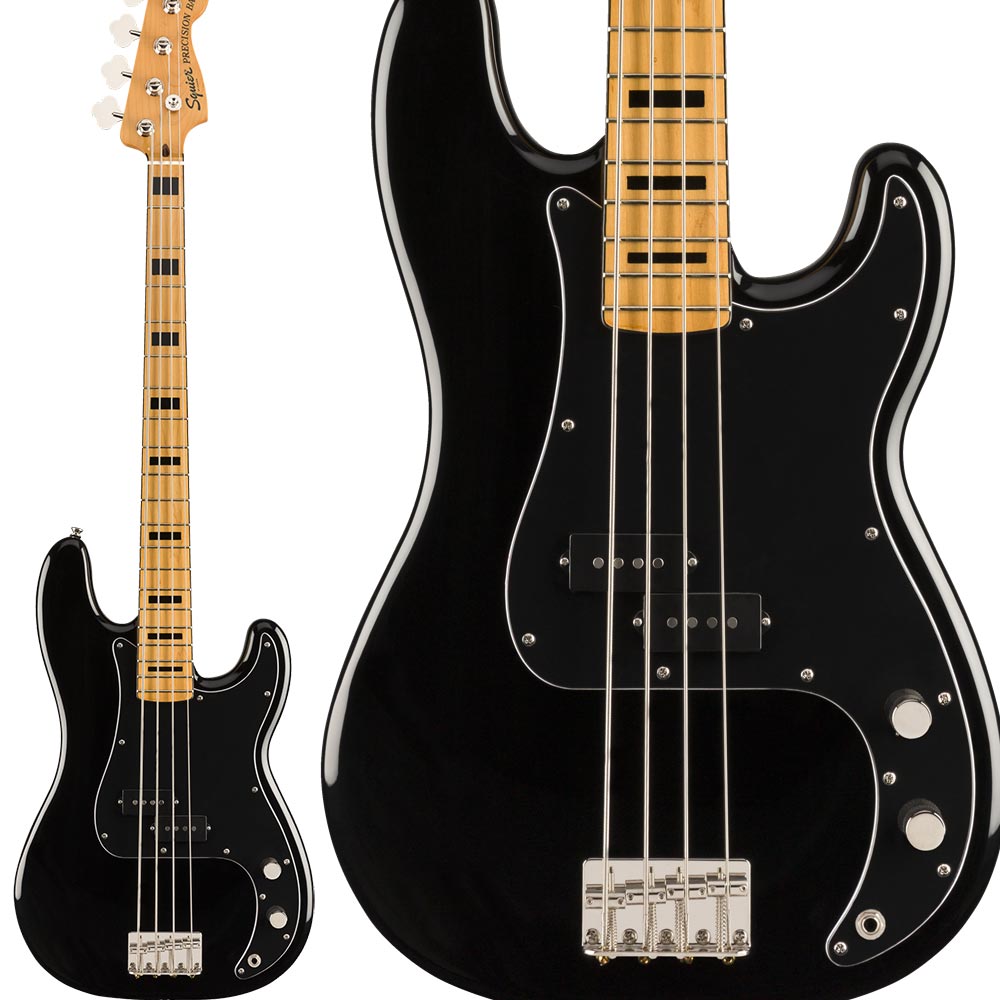楽天市場】Squier Classic Vibe '70s Precision Bass -Black