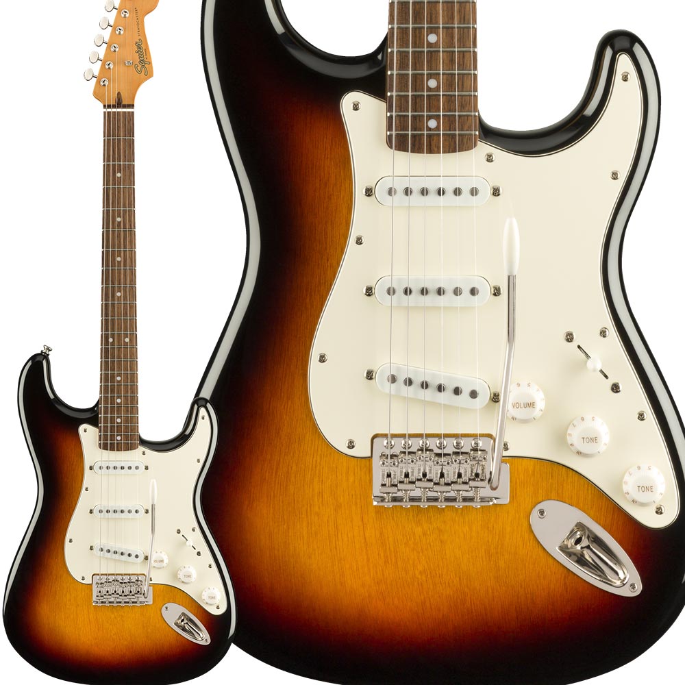 squier Stratocaster サンバースト　美品 楽天市場】Squier Classic Vibe '60s Stratocaster Left-Handed -3