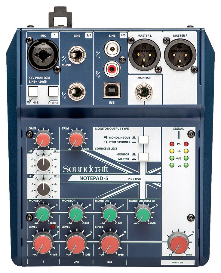 楽天市場】Soundcraft Notepad-8FX アナログミキサー/USB