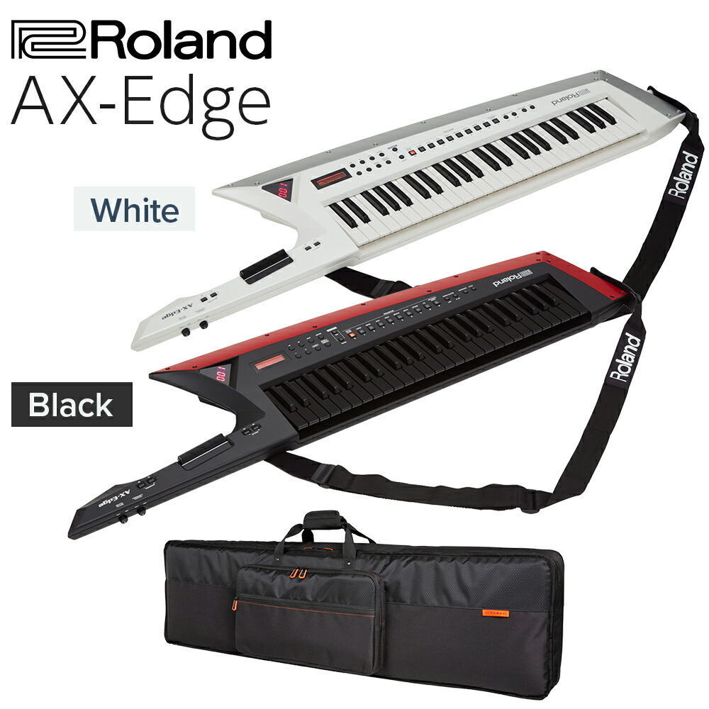 楽天市場】Roland ローランド / AX-EDGE-B (ブラック) 49鍵盤