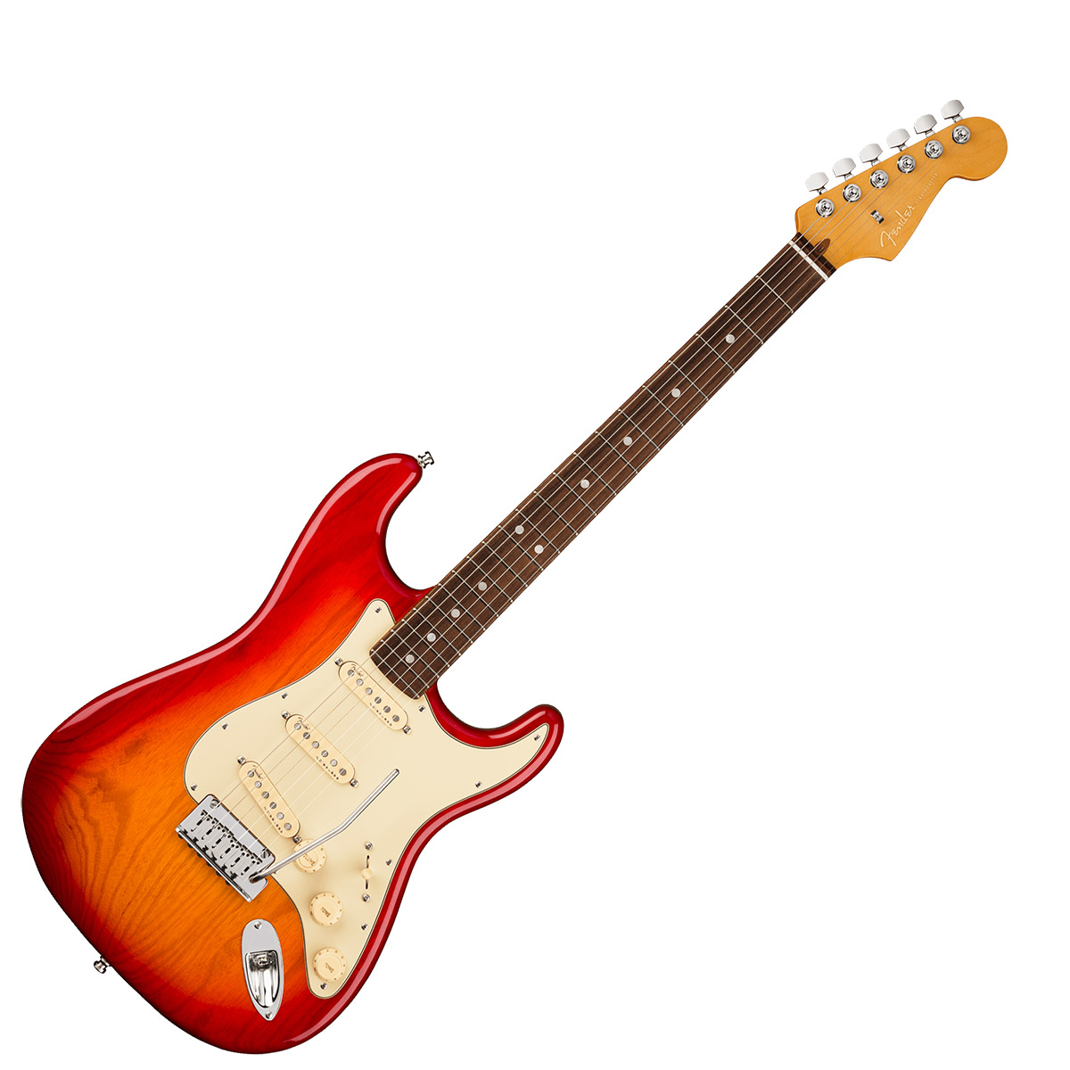 Stratocaster 島村楽器 Ultra Plasma American Fingerboard Rosewood フェンダー American ストラトキャスター Fender ストラトキャスター Red Burst 島村楽器 正規激安