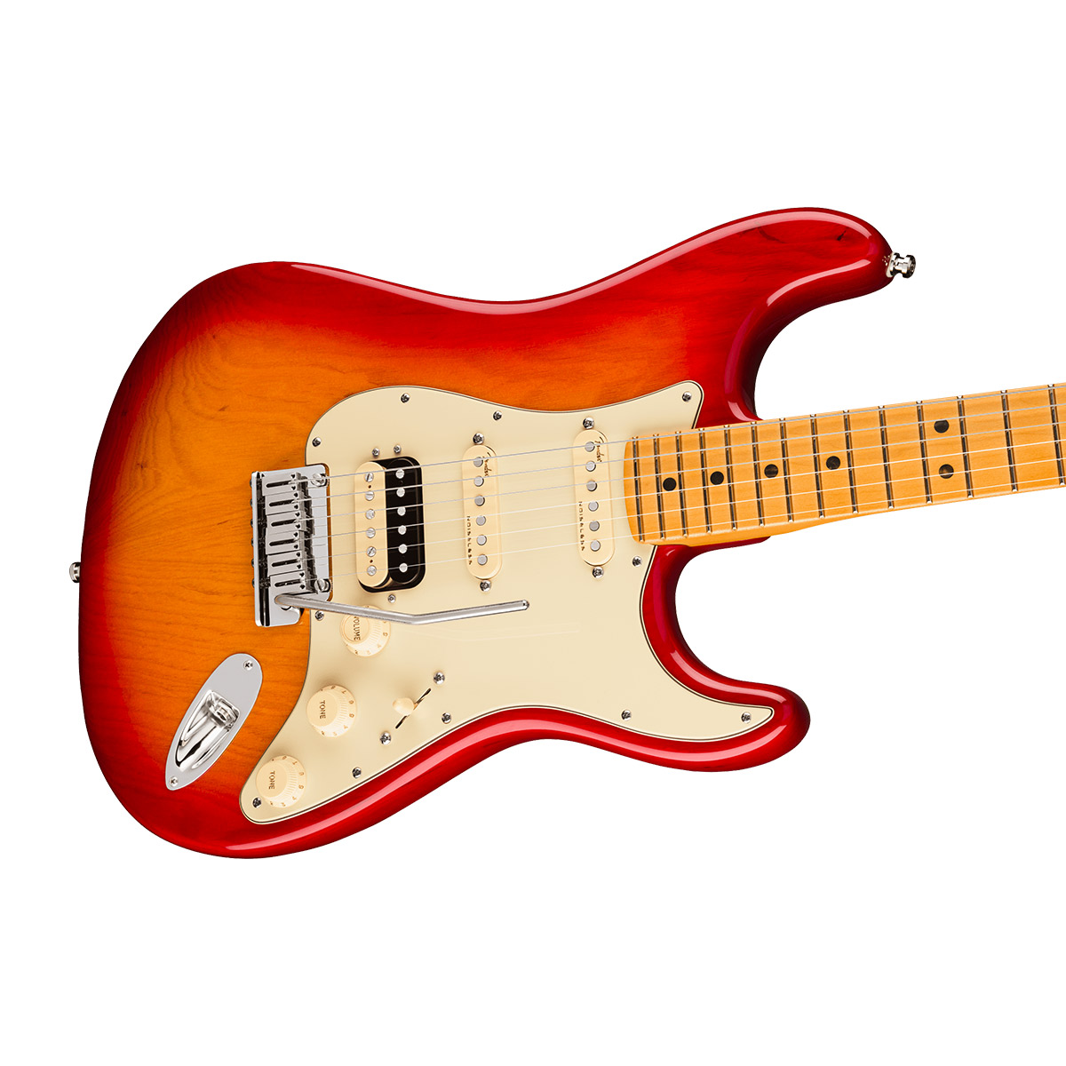 Fender American メール便送料無料対応可 Ultra Stratocaster メール便無料 Hss ヘッドホン Maple Fender Fingerboard Plasma Ultra Red ストラトキャスター フェンダー 島村楽器