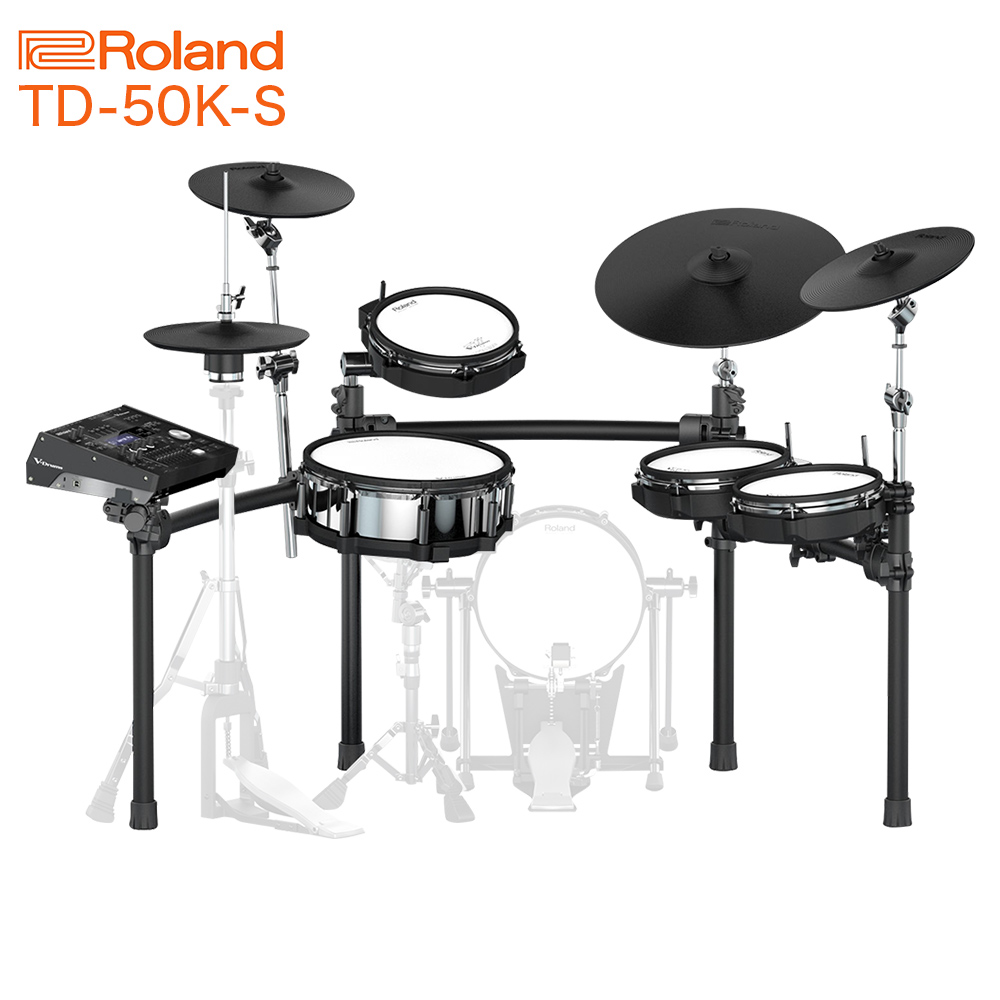 美品・付属品多数！】Roland 電子ドラム TD-4KP 取寄商品