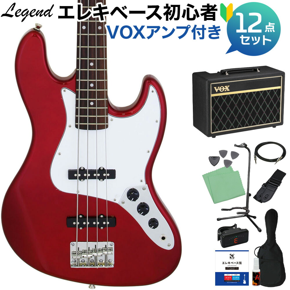 楽天市場】LEGEND LJB-Z TT Black ベース 初心者12点セット