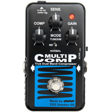 【マラソン期間中 エントリーでさらP5倍】EBS MULTICOMP BLUE LABEL コンプレッサー イービーエス|島村楽器