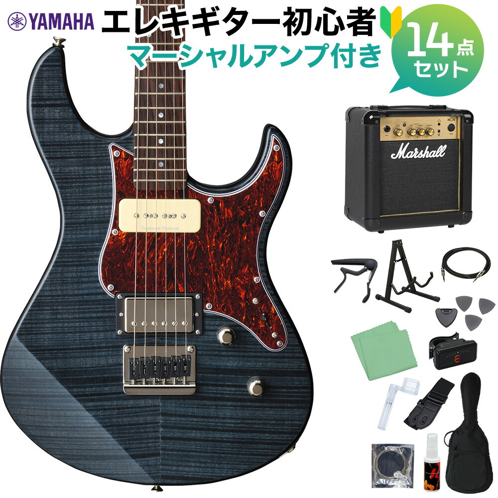 楽天市場】YAMAHA PACIFICA112VMX YNSエレキギター 初心者14点