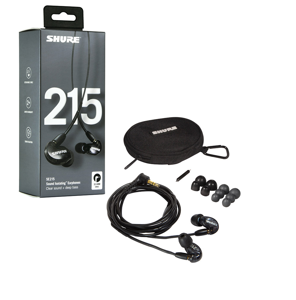 楽天市場】SHURE SE215-CL-A プロフェッショナル 高遮音性
