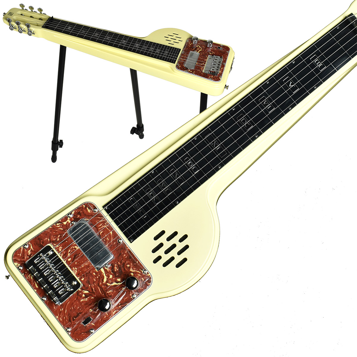 音音 SG-1 スピーカー搭載 スチールギター スタンド/スライドバー/専用ケース付属 オトオト スティールギター ハワイアン スライド