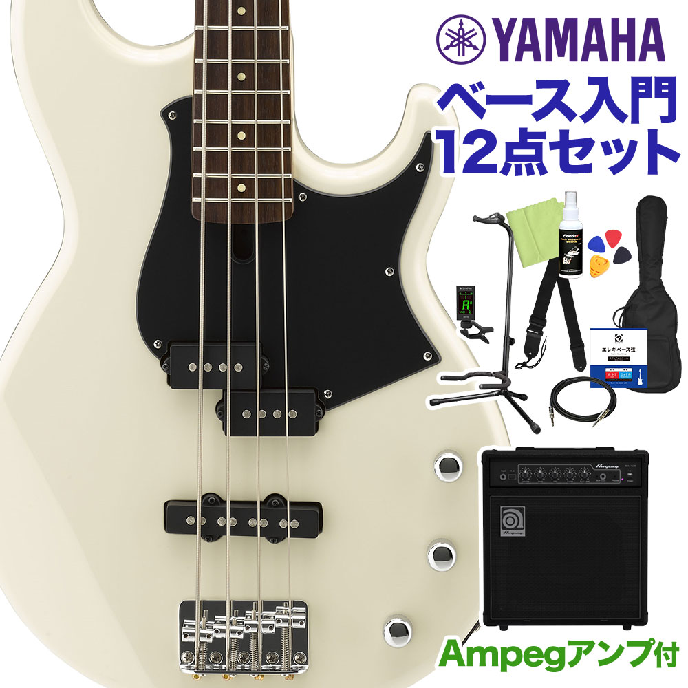 234 Ampegアンプ付 初心者12点セット ベース Vw ヤマハ Vintage Yamaha ベース Yamaha 234 ベース 0シリーズ White 島村楽器