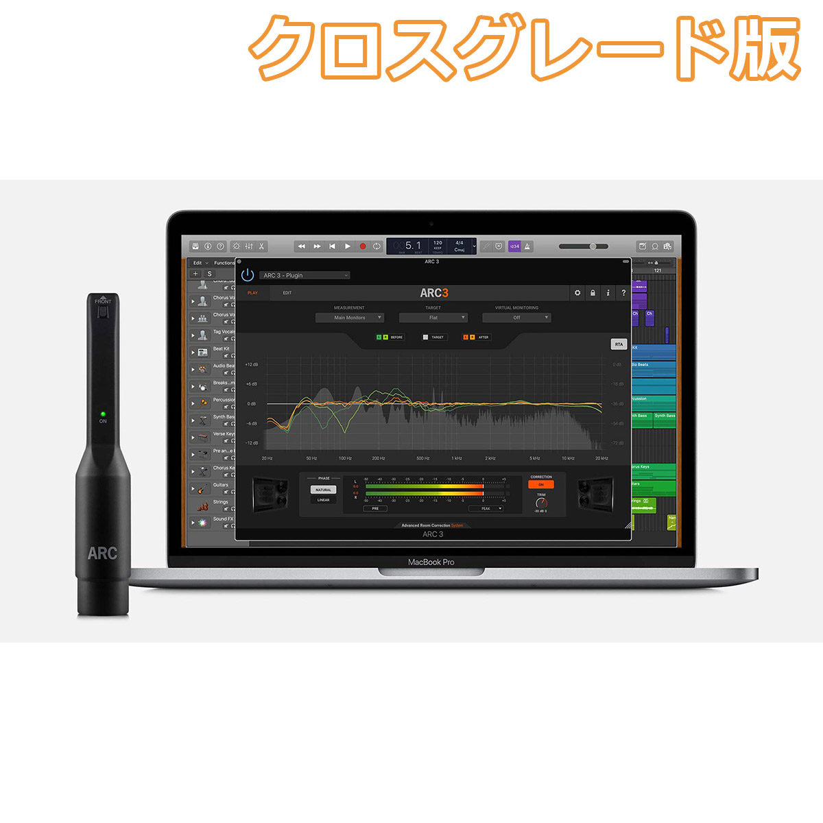 IK Multimedia ARC System3 クロスグレード版 音響補正システム