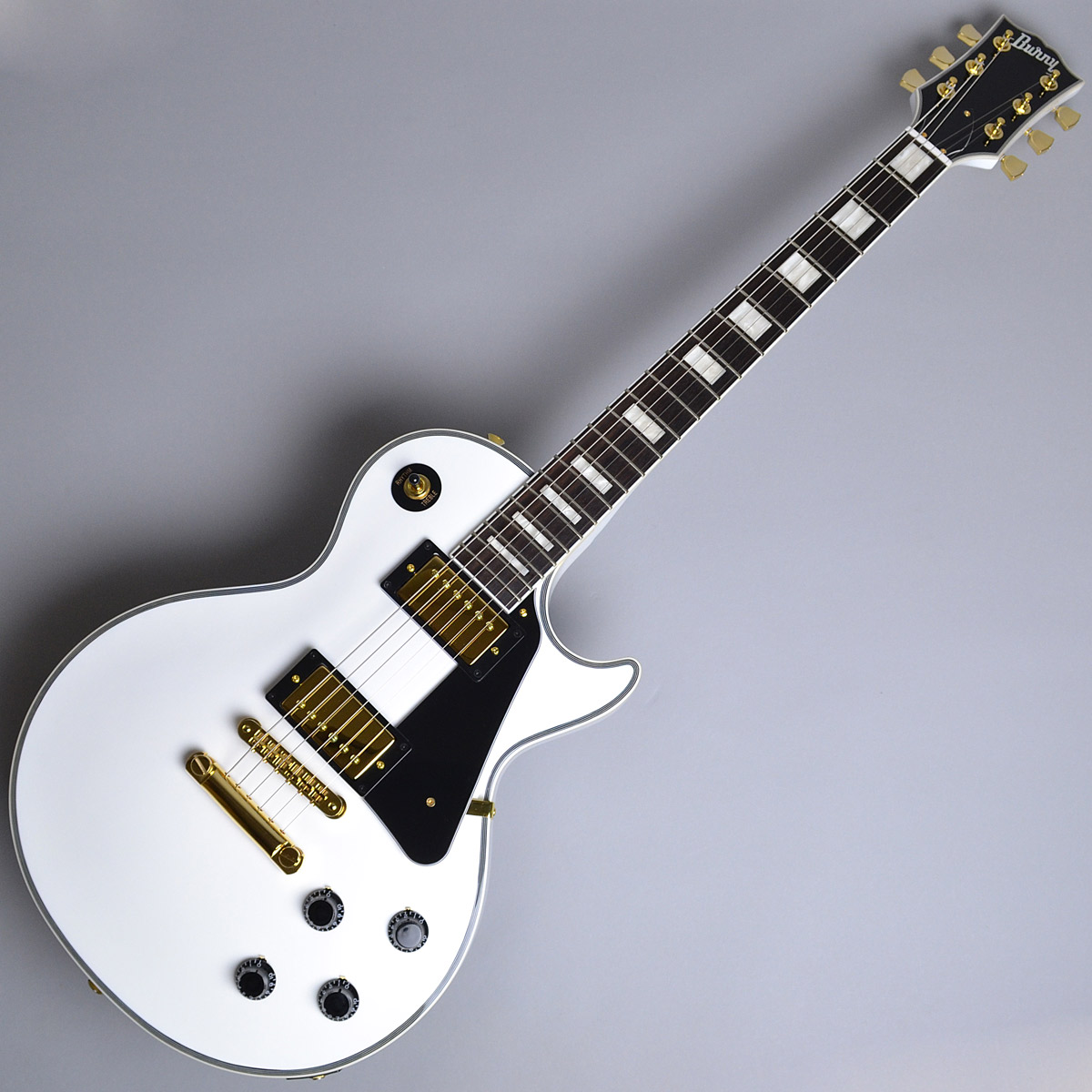 Srlc55 ヘッドホン Voxアンプ付き Burny Burny バーニー レスポール エレキギター White イヤホン 初心者14点セット 島村楽器 新しい の