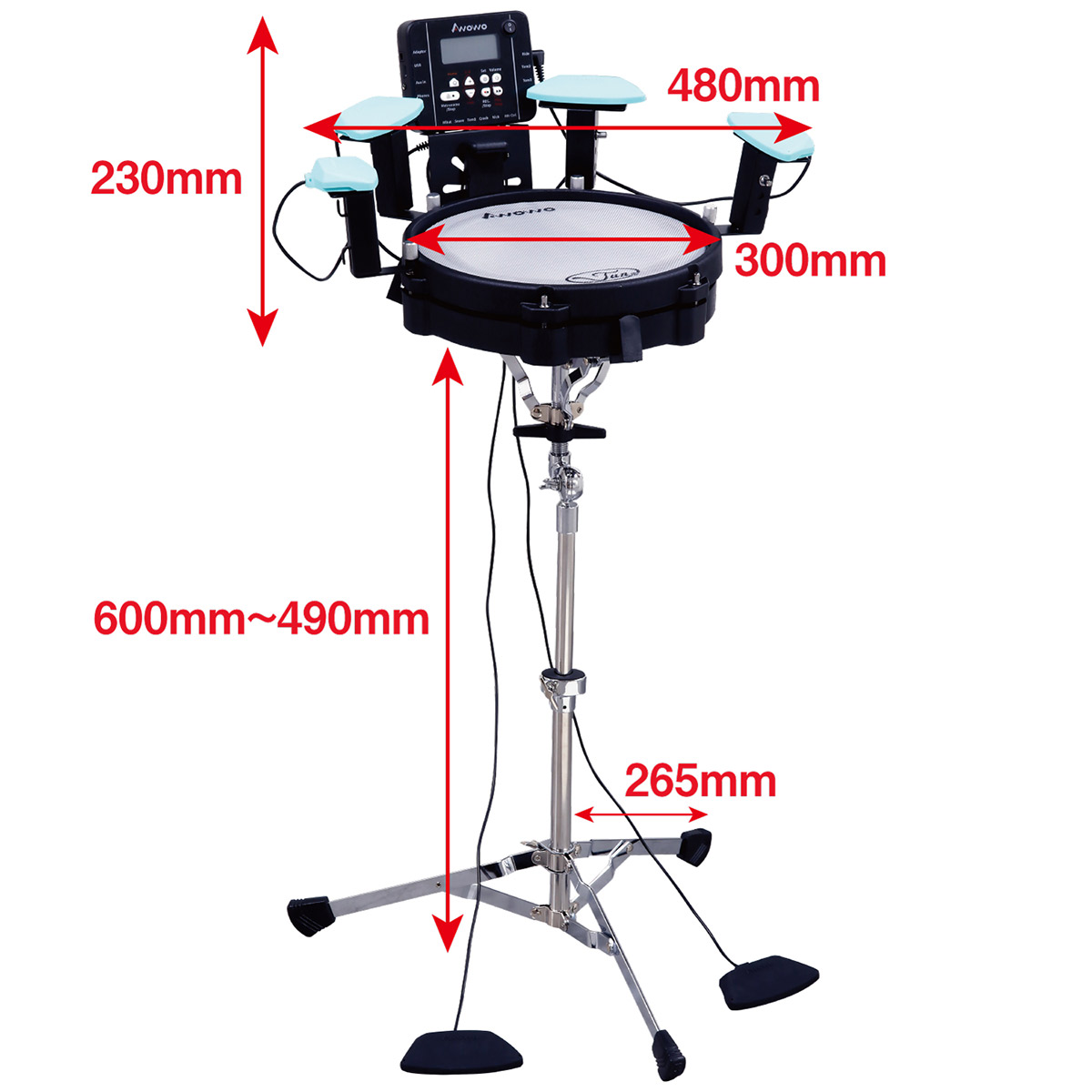 Awowo Mini Jun パウダーコンパクト陰電子膜鳴楽器道具一式 形づくるパッド アウォウォ Marchesoni Com Br