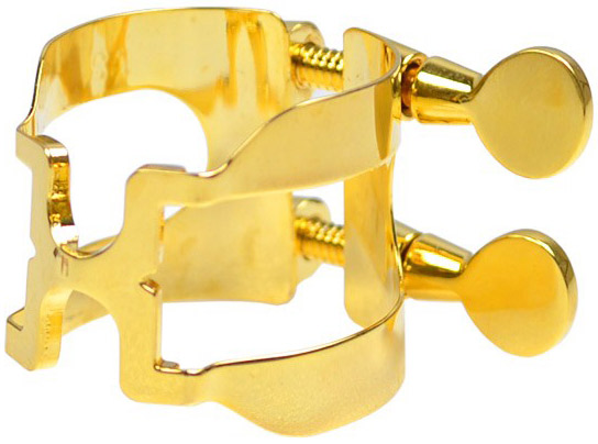 楽天市場】HARRISON ハリソン ソプラノサックス リガチャー 銀メッキ