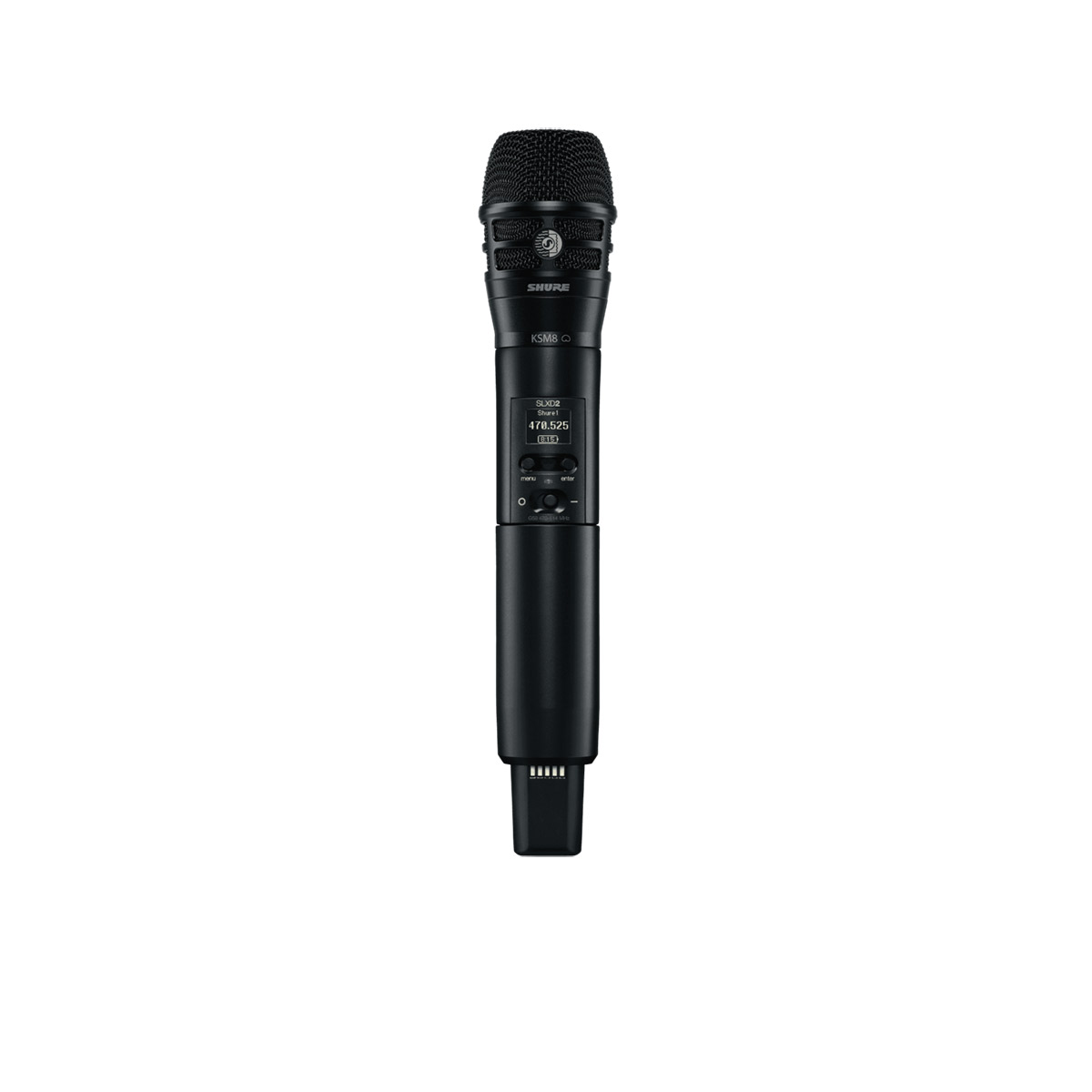 【マラソン期間中 エントリーでさらP5倍】SHURE SLXD2/K8B KSM8 Dualdyneマイクヘッド付きハンドヘルド型送信機 シュア|島村楽器