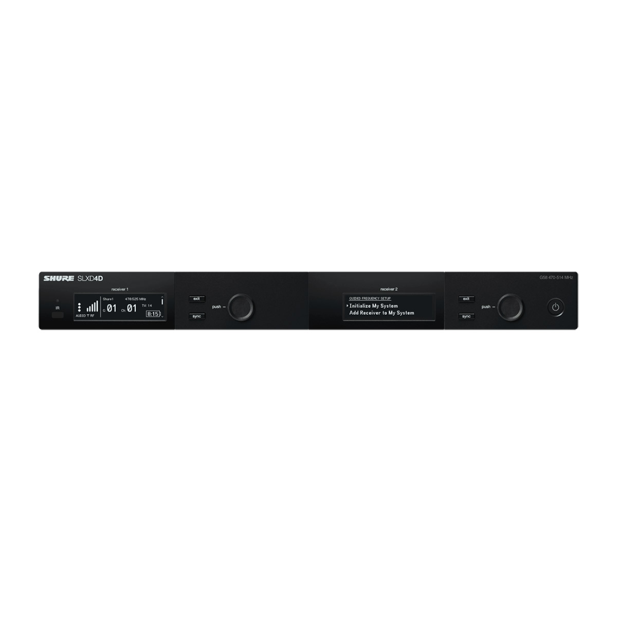【マラソン期間中 エントリーでさらP5倍】SHURE SLXD4D デュアル受信機 シュア|島村楽器