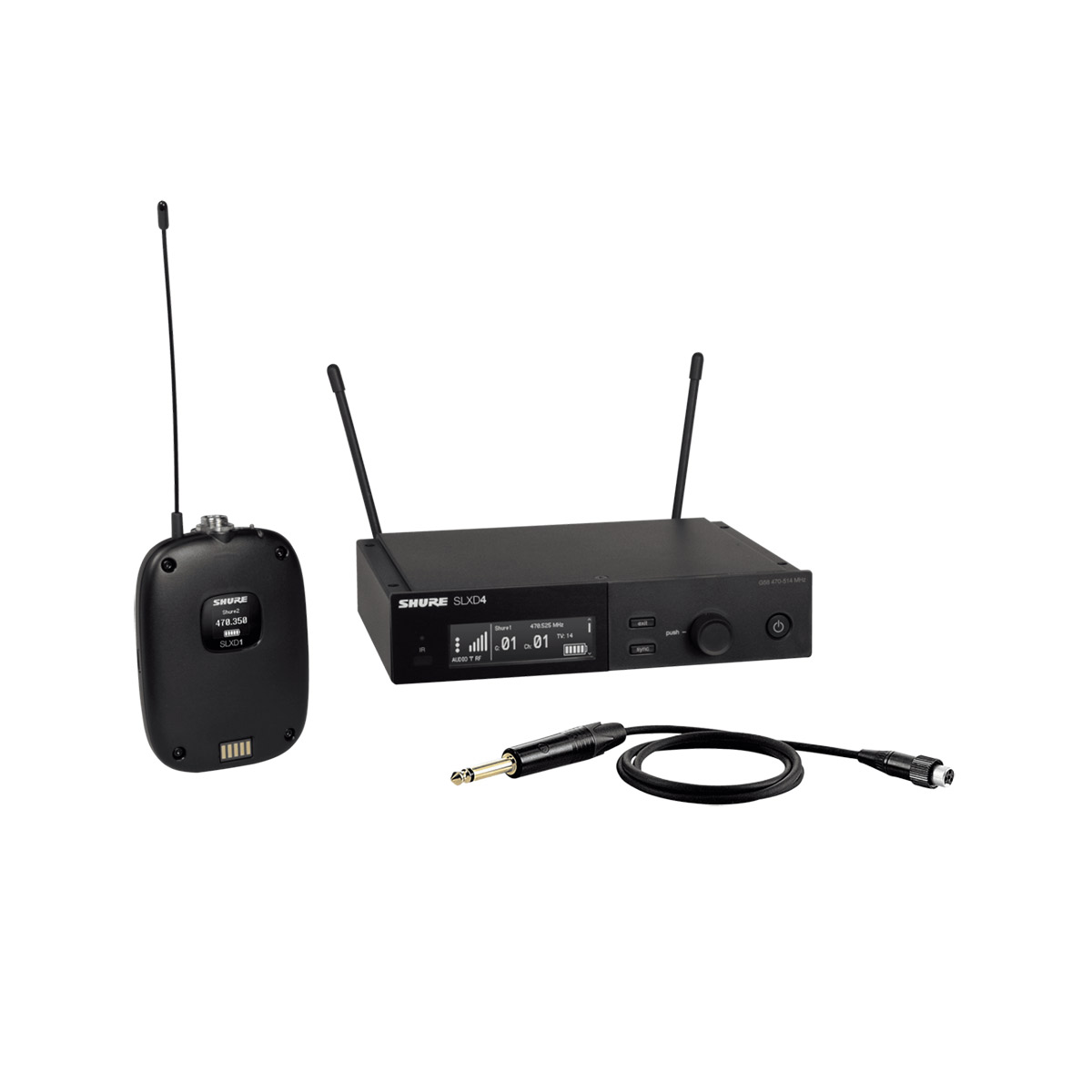 楽天市場】SHURE ULXD1-JB ボディーパック型送信機 : chuya-online