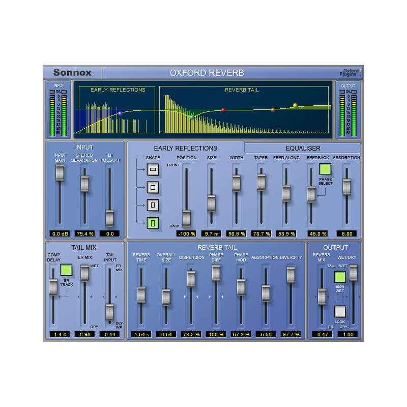 【マラソン期間中 エントリーでさらP5倍】Sonnox Oxford Reverb (HD-HDX) ソノックス [メール納品 代引き不可]｜島村楽器
