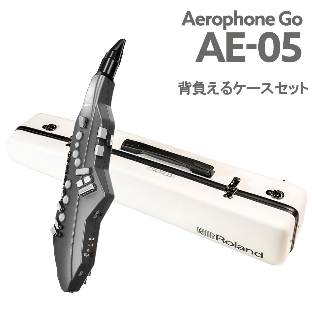 Roland Aerophone AE-05 (ホワイト) CCシャイニーケース ウインド