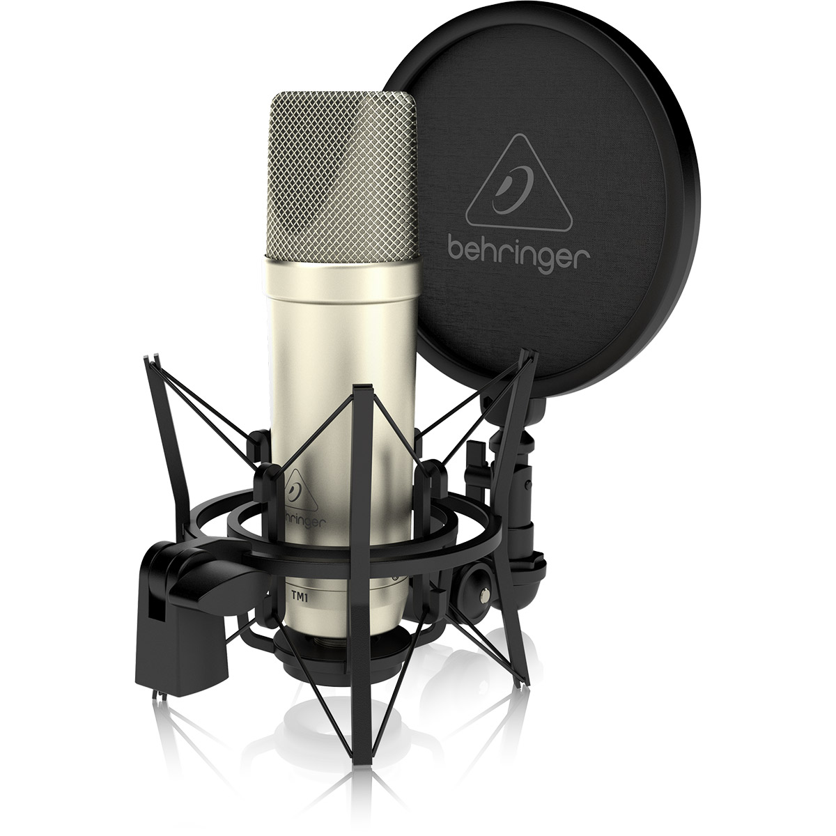 【マラソン期間中 エントリーでさらP5倍】BEHRINGER TM1 ラージダイヤフラム コンデンサーマイクロホン レコーディングパッケージ ベリンガー｜島村楽器