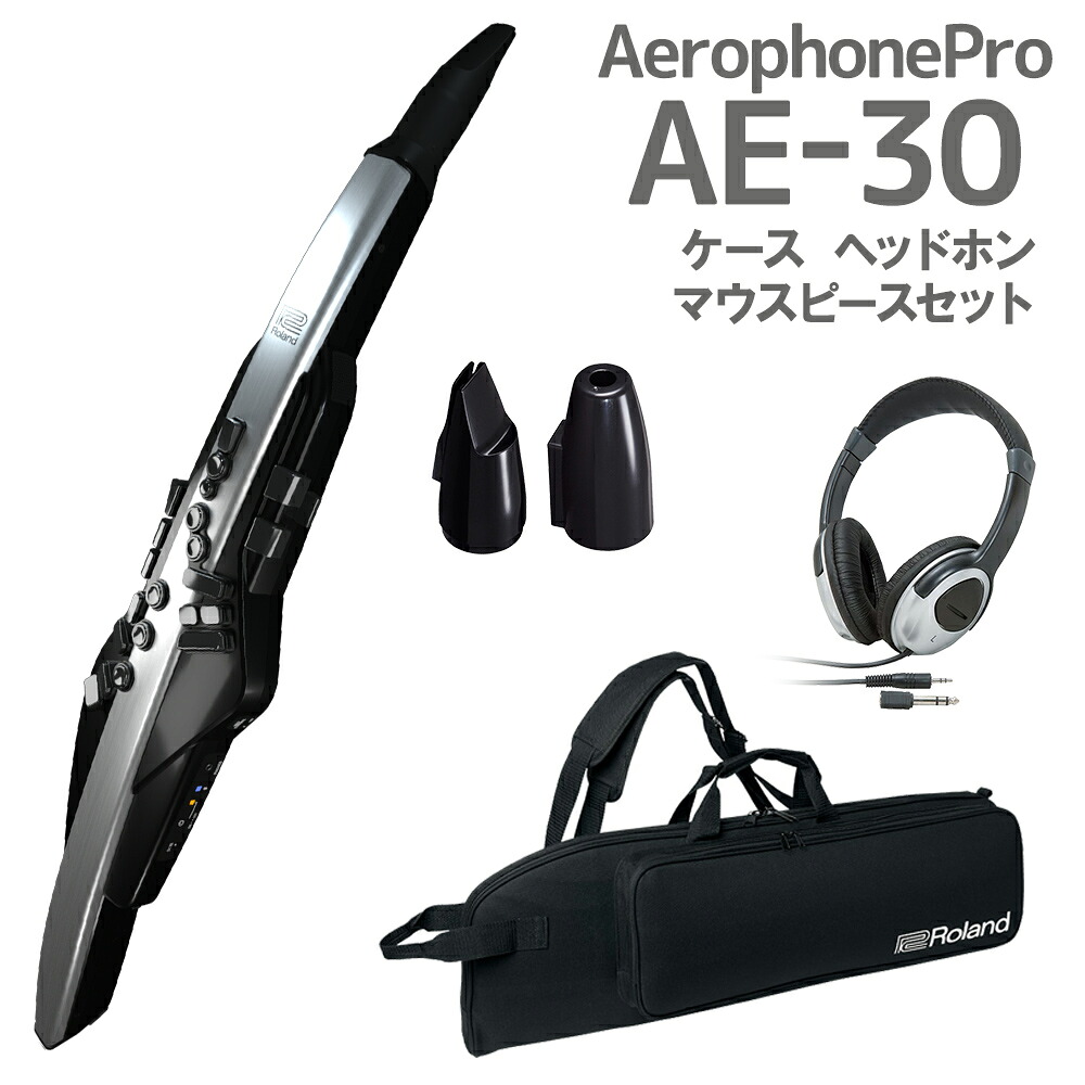 Roland AE-30 Aerophone Pro ケース ヘッドホン 交換用マウスピースセット ウインドシンセサイザー ローランド｜島村楽器