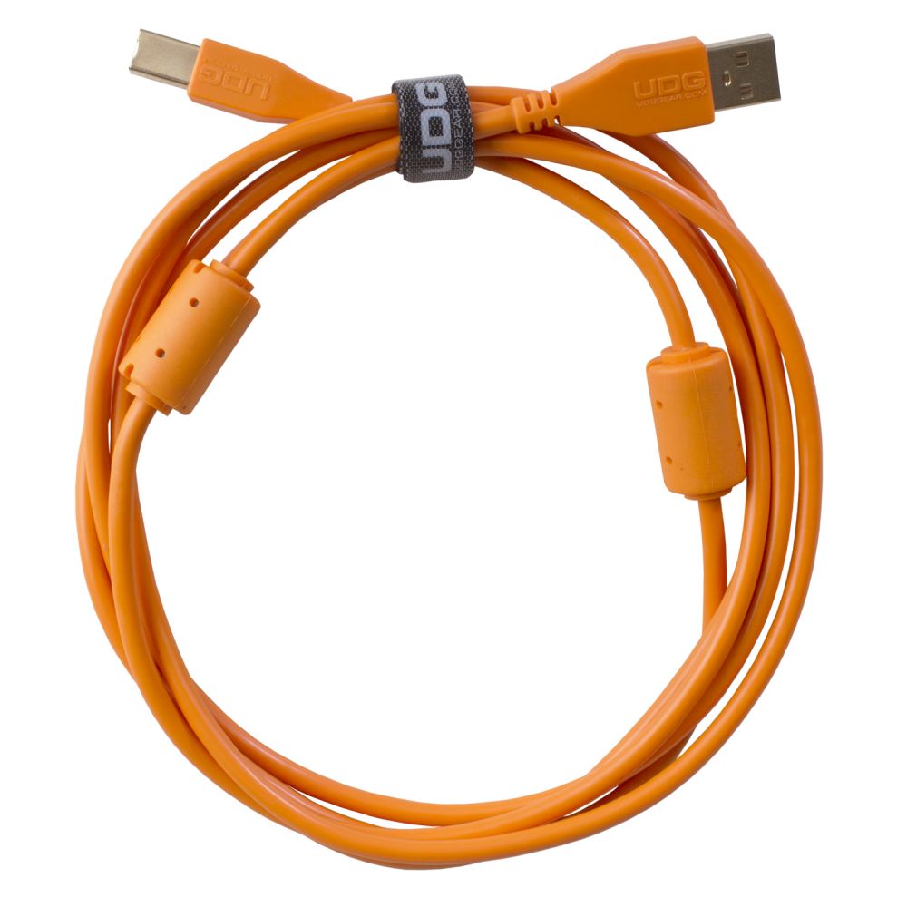 UDG Ultimate Audio Cable USB 2.0 A-B Orange Straight USBケーブル 1m ストレート オーディオケーブル U95001OR画像