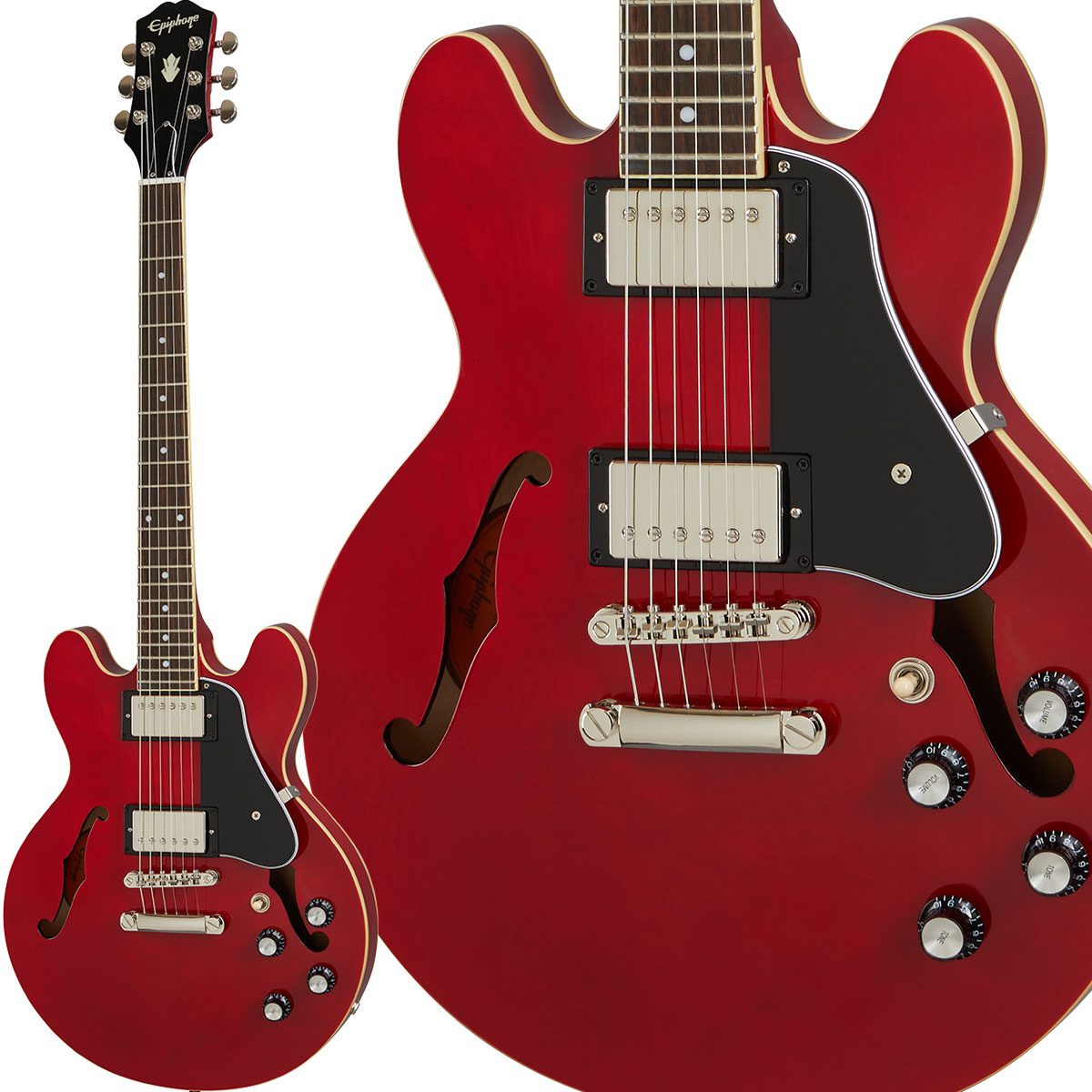 Epiphone エピフォン Emperor SwingSter フルアコ 赤 Epiphone Emperor Swingster - Wine Red | Sweetwater