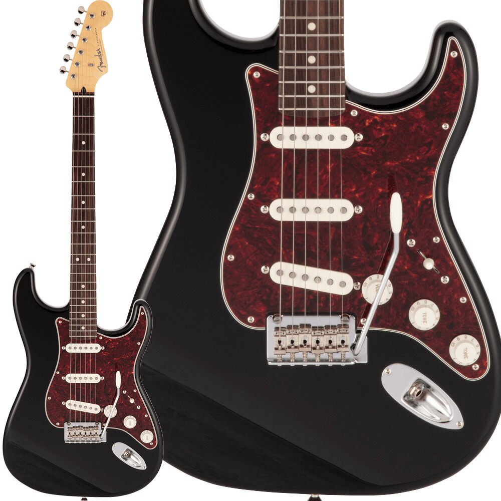 Fender Made in Japan Hybrid II Stratocaster Black エレキギター ストラトキャスター フェンダー