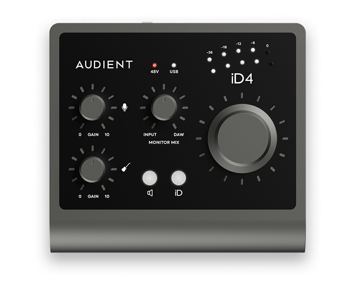 【美品】AUDIENT iD24 オーディオインターフェイス AUDIENT | iD24 | USB オーディオ・インターフェイス | 製品情報