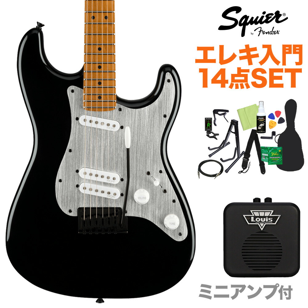 Squier By Fender Cont Strat Sp Rmn Blk エレキギター初心者14点セット ミニアンプ付き ストラトキャラクター スクワイヤー スクワイア Clickcease Com