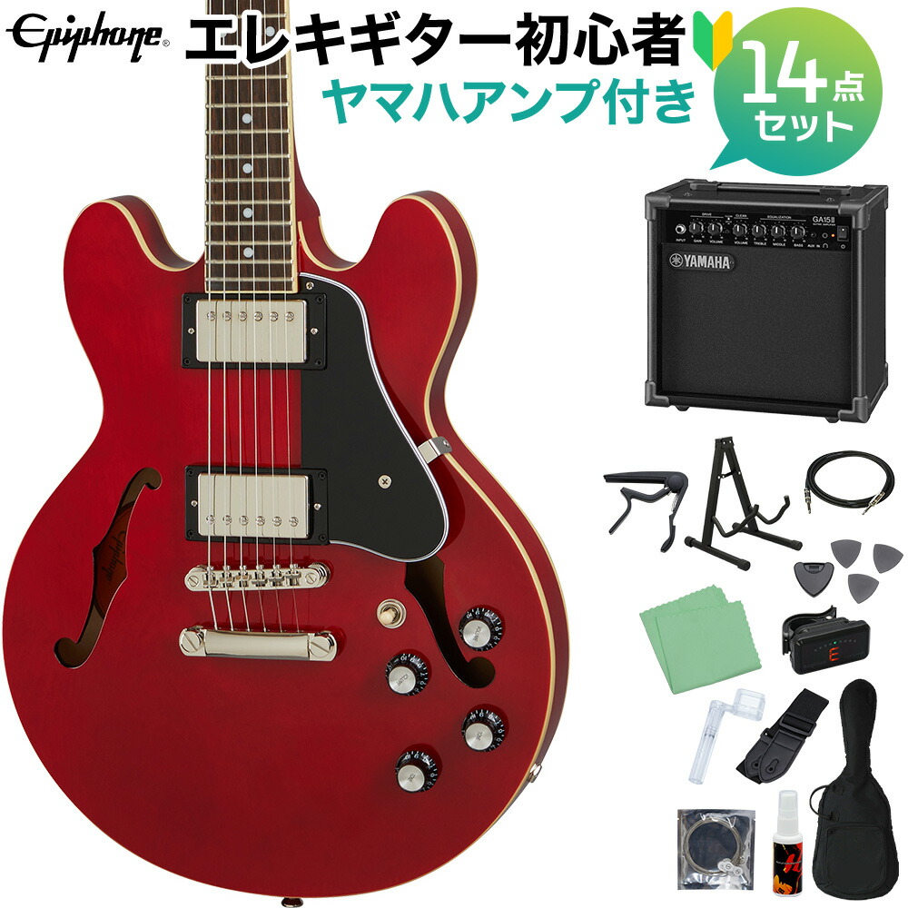 楽天市場】Epiphone Inspired by Gibson ES-339 -Cherry- 新品