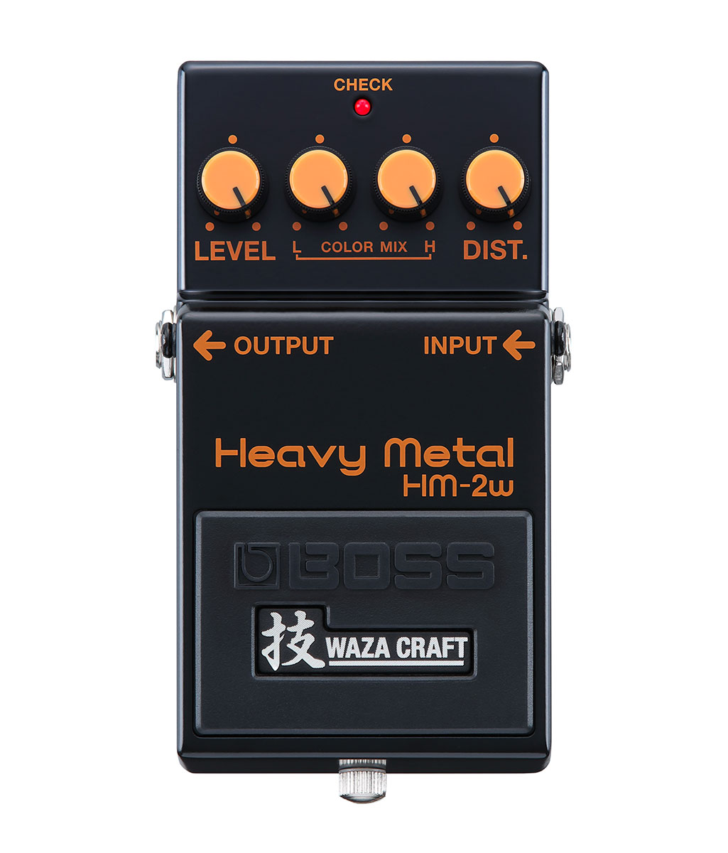 ボス ヘビーメタル HM-2 ギターエフェクト 日本製 ケーブル バッテリー エフェクター】BOSS HM-2W｜根強い人気を誇る“Heavy Metal”に