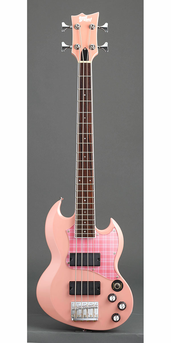 BanG Dream！ VIPER BASS Rimi Mini Rimi Pink ベース 初心者12点セット Poppin'Party 牛込りみ  モデル ギター・ベース