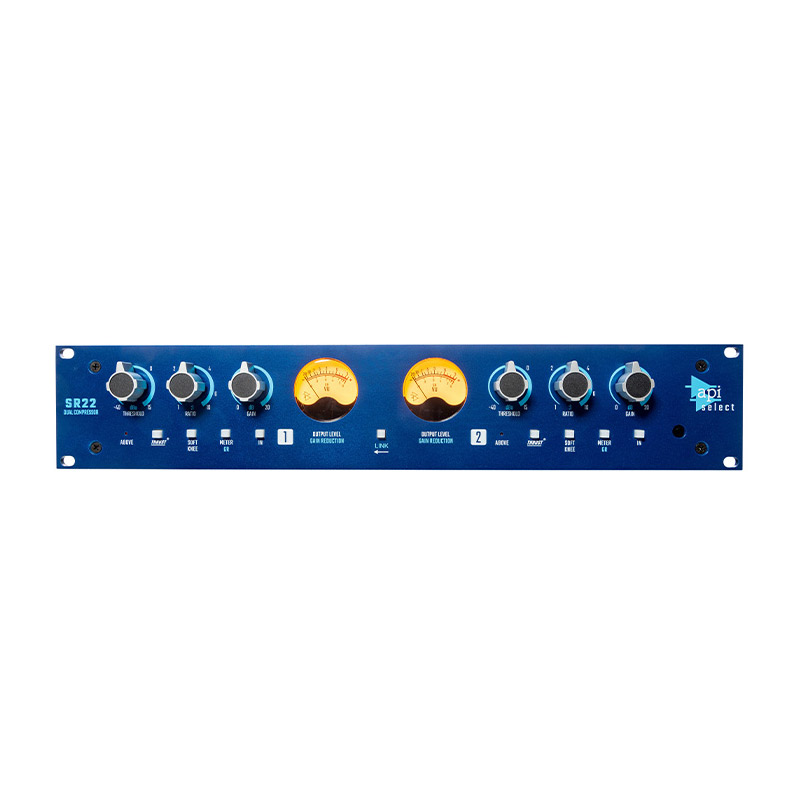 【マラソン期間中 エントリーでさらP5倍】API SR22 Dual Channel Compressor エーピーアイ [納期1ヶ月半以上 ※キャンセル不可]｜島村楽器