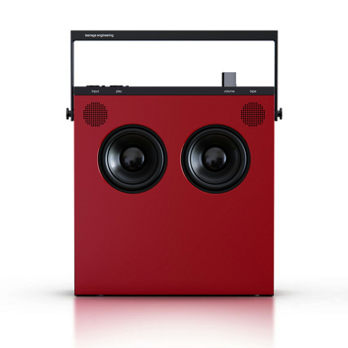 Teenage Engineering OB-4 (gloss red) Hi-Fi・ラウドスピーカー Bluetooth対応 ポータブルスピーカー ティーンエイジ エンジニアリング｜島村楽器