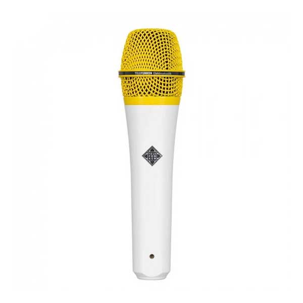【マラソン期間中 エントリーでさらにP5倍】 TELEFUNKEN M80 (ホワイト) グリル：イエロー ダイナミックマイク テレフンケン 30,030円