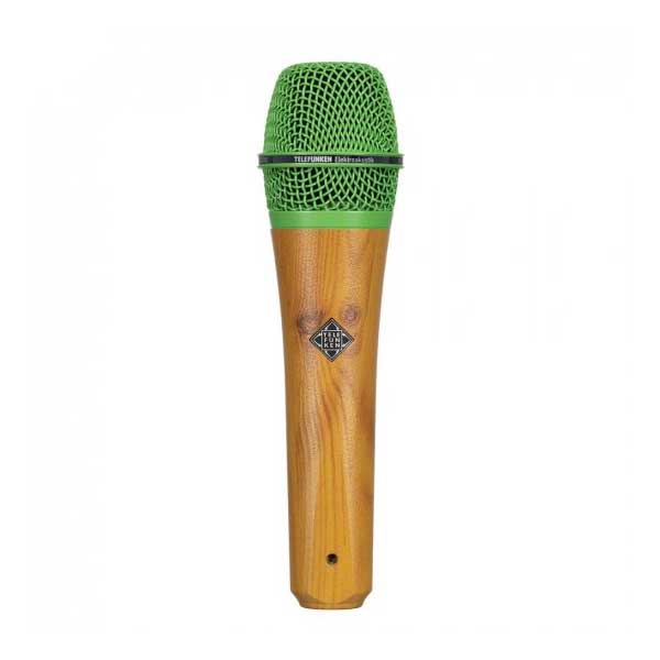 【マラソン期間中 エントリーでさらにP5倍】 TELEFUNKEN M80 (ライトウッド) グリル：グリーン ダイナミックマイク テレフンケン