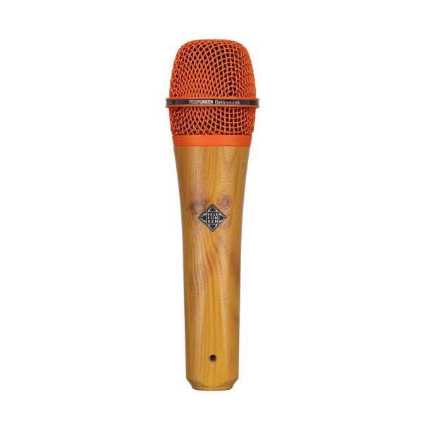 【マラソン期間中 エントリーでさらにP5倍】 TELEFUNKEN M80 (ライトウッド) グリル：オレンジ ダイナミックマイク テレフンケン