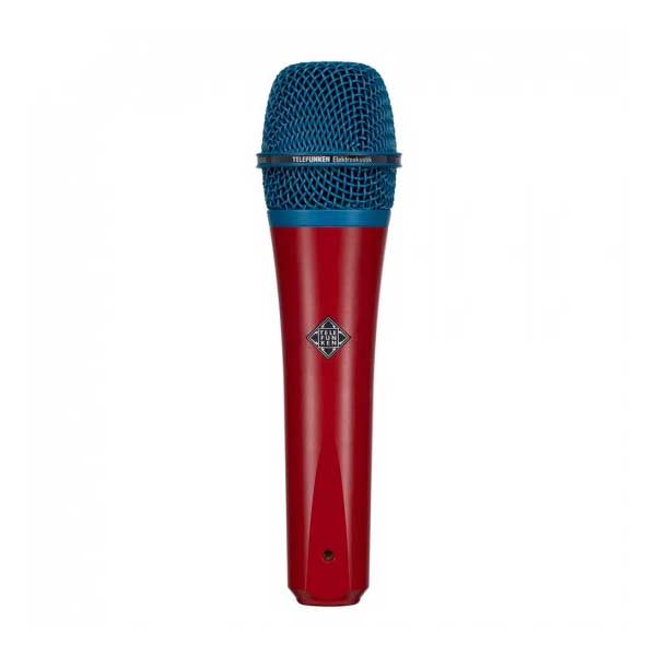【マラソン期間中 エントリーでさらにP5倍】 TELEFUNKEN M80 (レッド) グリル：ブルー ダイナミックマイク テレフンケン