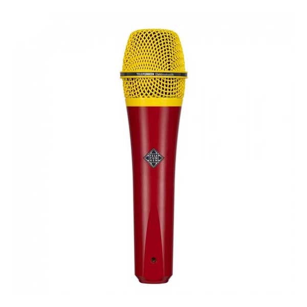 【マラソン期間中 エントリーでさらにP5倍】 TELEFUNKEN M80 (レッド) グリル：イエロー ダイナミックマイク テレフンケン