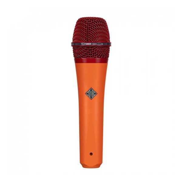 【マラソン期間中 エントリーでさらにP5倍】 TELEFUNKEN M80 (オレンジ) グリル：レッド ダイナミックマイク テレフンケン