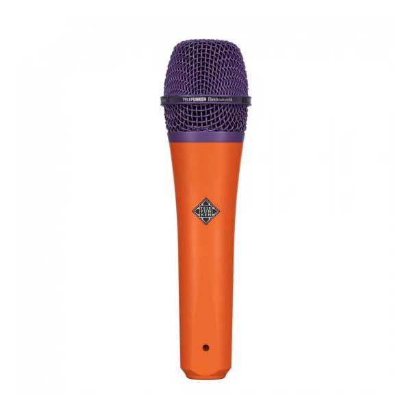 【マラソン期間中 エントリーでさらにP5倍】 TELEFUNKEN M80 (オレンジ) グリル：パープル ダイナミックマイク テレフンケン